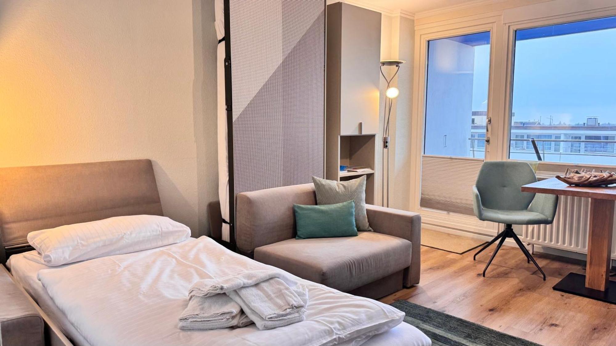 Apartment 3-46, Haus Sylter Welle, Blick Zur Westerlaender Innenstadt